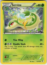 Pokemon Servine 12/149 Boundaries Crossed Normal card