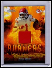 2025 Panini Absolute #ABU-XWO Xavier Worthy Absolute Burners