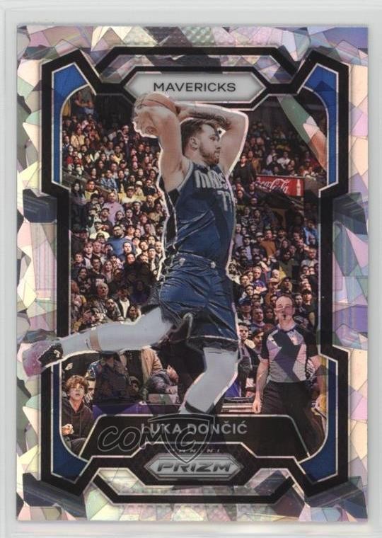 2023-24 Panini Prizm Ice Prizm Luka Doncic #110 k3f