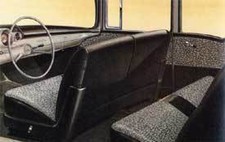 57 Chevy 150 2-door Sedan Seat Covers New 1957 Chevrolet