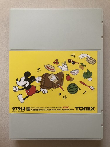 Kyushu Shinkansen 800-1000 Waku Waku Mickey - TOMIX 97914 - 6tlg. Spur N (JP) - Bild 5 von 9