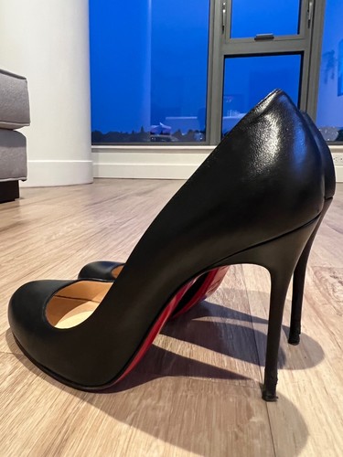 Christian Louboutin Fifi 100mm Black 37 - image 1