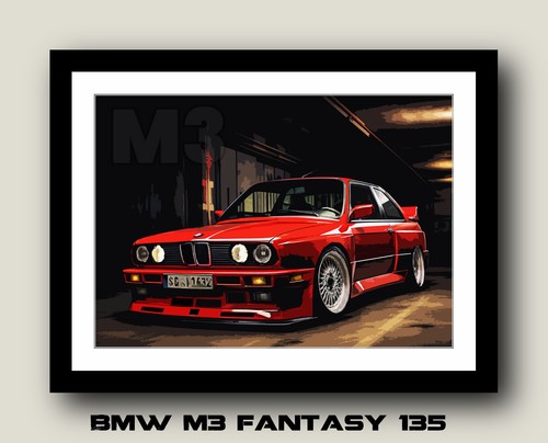 BMW M3 - 40 different CAR POSTER PRINT IMAGE A3 A4 or DIGITAL E30 E46 E36 E90 E9 - Picture 55 of 134