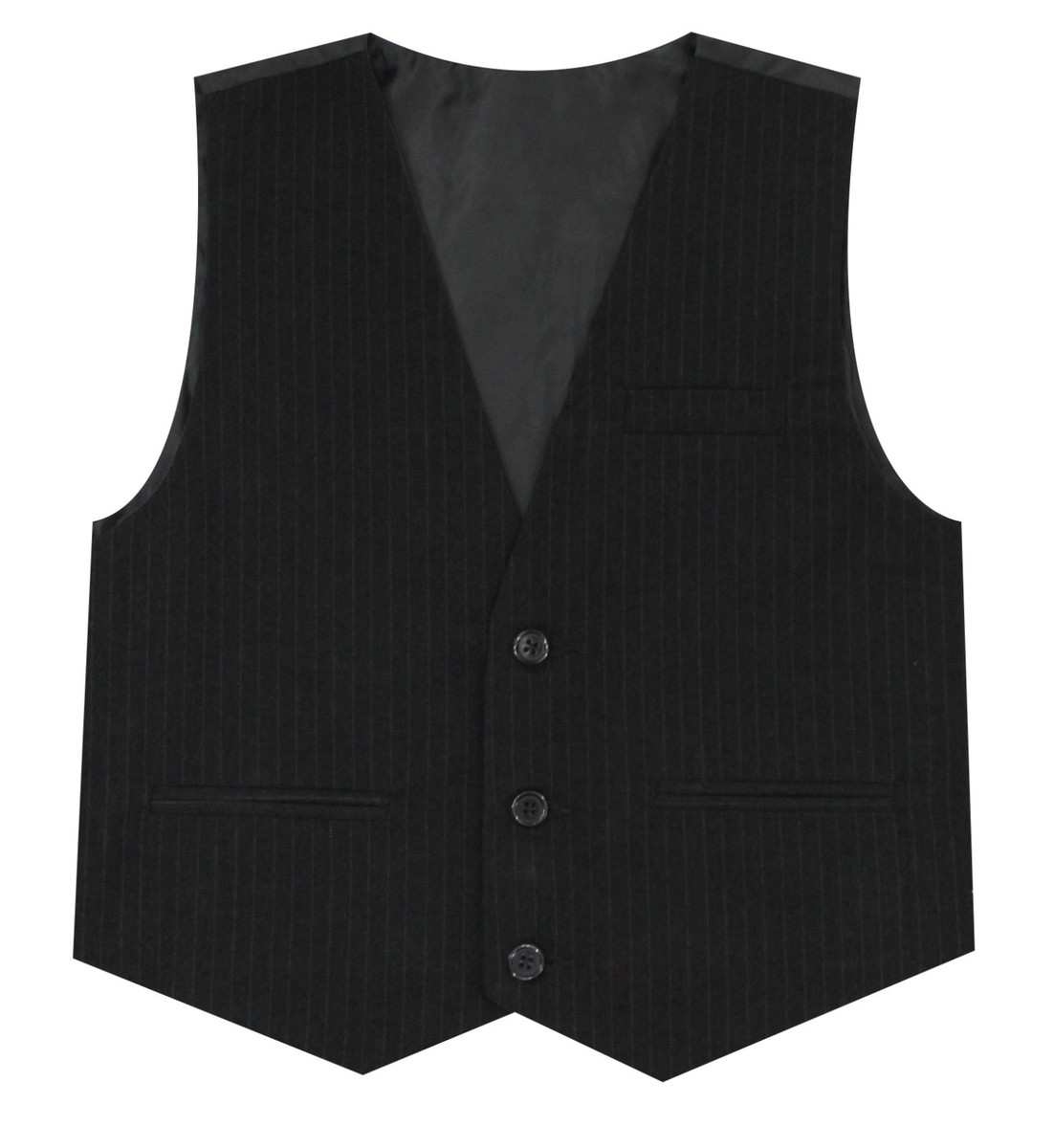 Toddler Boy Suit Adorable Pinstripe Vest Suit Set For Baby