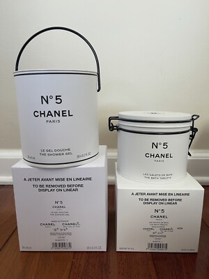 Chanel Factory Limited Edition The Shower Gel Bath Tablets Mesh Bag Set  Australia