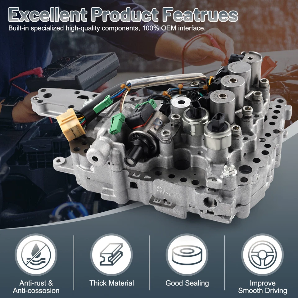 CVT Transmission Valve Body For 2007-2012 NISSAN SENTRA SENTRA 2.0L 2.5L JF011E - Imagem 4 de 4