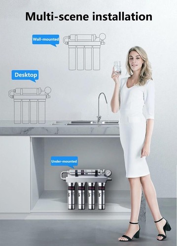 5 Stage Stainless Steel Home Kitchen Ultrafiltration Water Filter Purifier - Picture 15 of 16