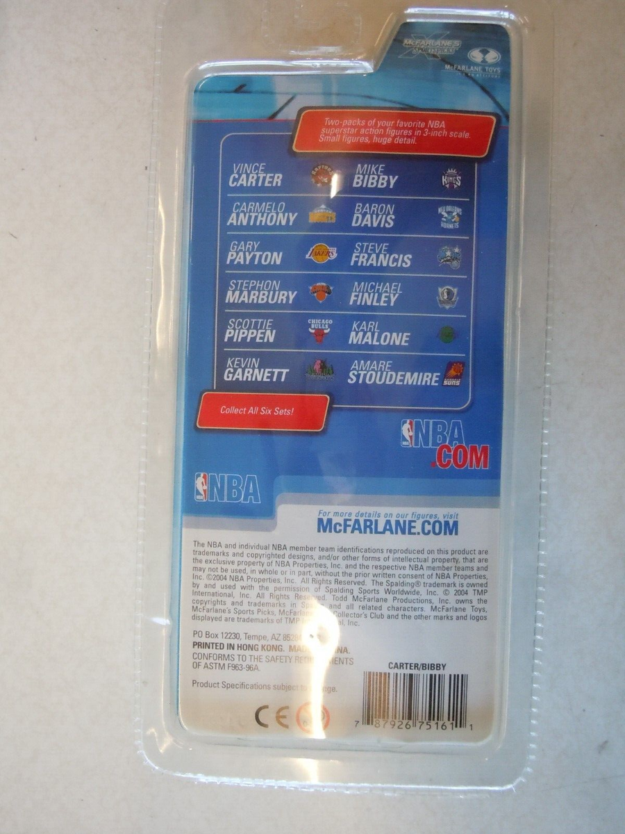 McFARLANE‘S NBA CARTER TーMAC McFarlane Toys NBA SportsPicks Series 1 Vince Carter, Signed By