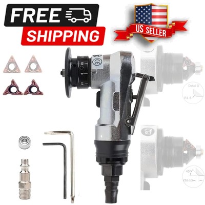 High-Performance Mini Deburring Tool - 5 Speed Pneumatic Chamfering Solution