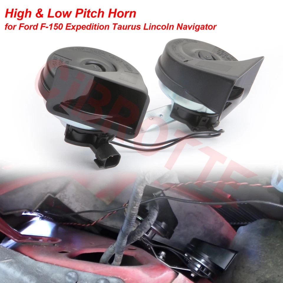 ⭐High Low Pitch Horn Assembly for Ford F150 Expedition Taurus Navigator Lincoln⭐ - Изображение 2 из 4