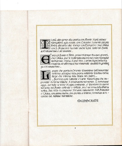 FRATE FRANCESCO (Opuscolo di presentazione al film del 1926, Prof. Joergensen) - Picture 5 of 10
