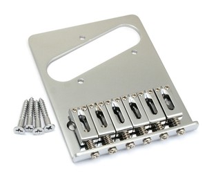 005-8186-000 Fender Standard Series Tele Bridge Assembly Chrome Left