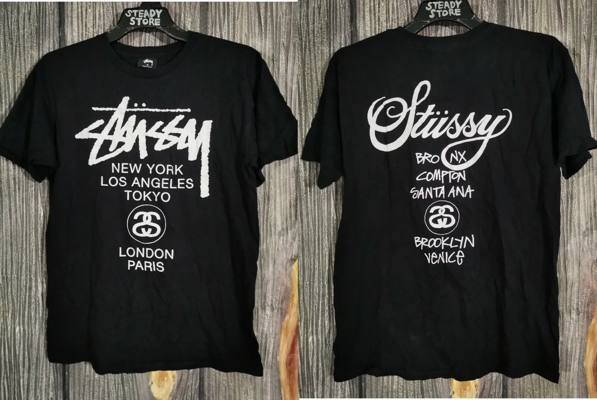 stussy シャツ Stussy x Patta 'Sound Connection' T Shirt in Black Size XL | eBay