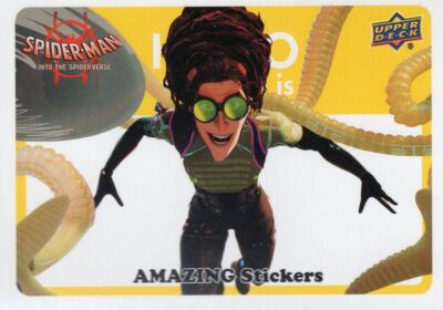 Spider-Man Into The Spider-Verse Amazing Sticker Karte AS-12