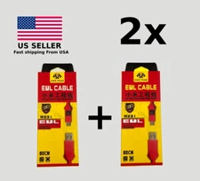 2x Qualcomm EDL Cable 2-in-1 for 9008 Mode, Deep Flash Mode, USB-C & Micro