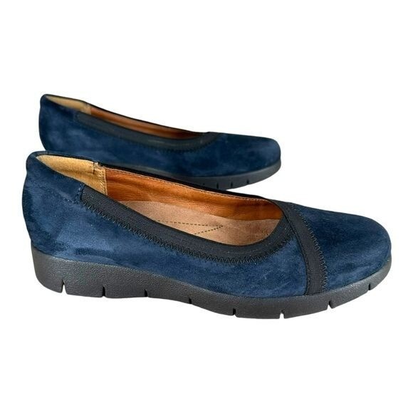 Clarks Artisan Women’s 7 Navy Blue Daelyn Hill Sl… - image 4