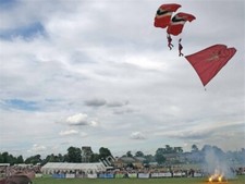 Photo 6x4 Abbey Field Aerial Access Colchester Here the Parachute Regimen c2009