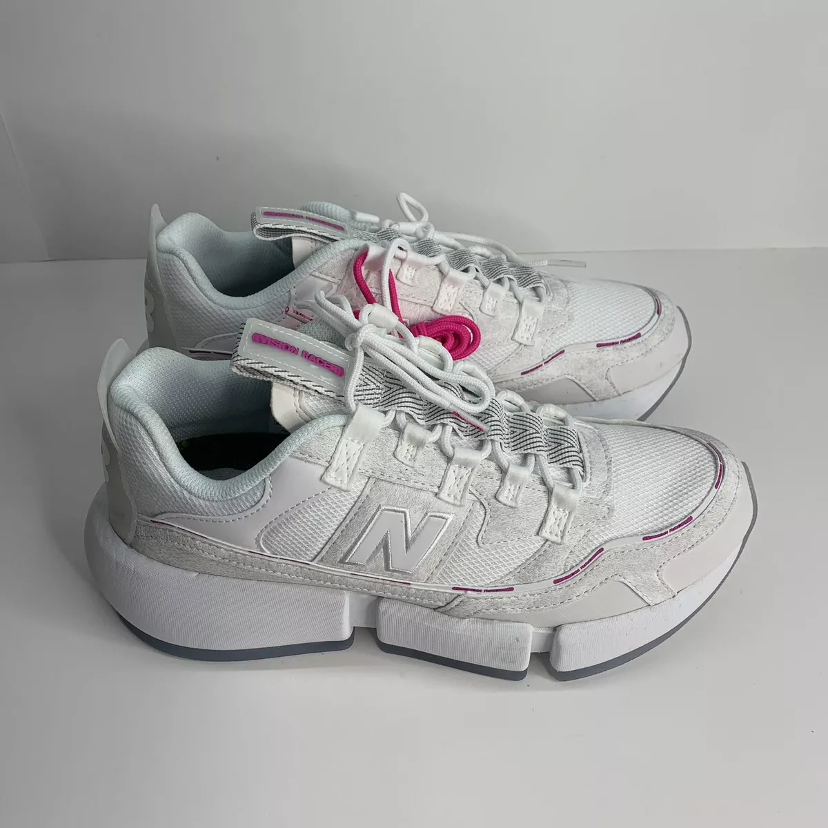 Size 10.5 - New Balance Vision Racer x Jaden Smith White Pink 2021