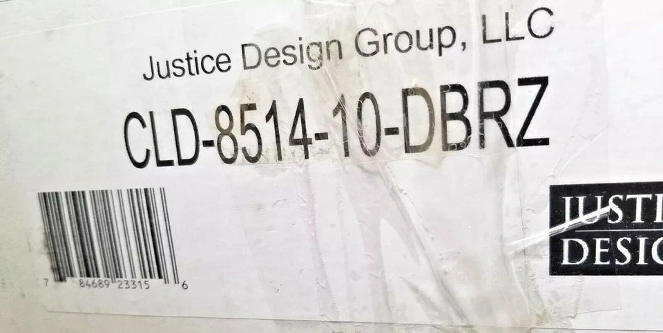 Justice Design Group CLD-8514-10-DBRZ 深青铜云 4 光梳妆灯 — 第 4/4 张图片