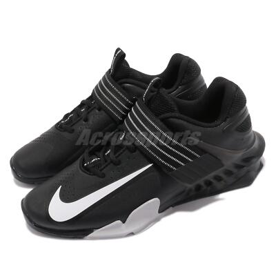 Nike Savaleos Black White Strap Men Weightlifting Cross Training