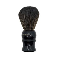 G5 Black Synthetic Shaving Brush, 24mm - Shave Nation Used 