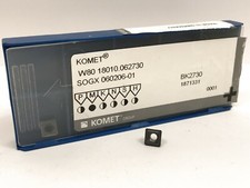 KOMET W80 18010.062730 Inserti in carburo nuovi grado BK2730 10 pezzi