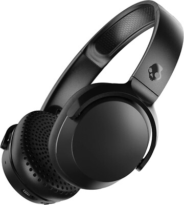 Skullcandy RIFF 2 Wireless Headphones 34H Battery In Black - S5PRW-P740