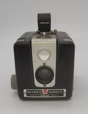 Vintage Kodak Brownie Hawkeye Camera 1950s - Point Shoot - No Flash Untested