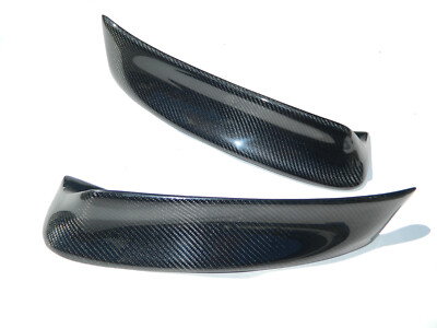 Carbon Front Flaps Frontlippe Spoiler Ecken für BMW E46 M3 Limo Coupe Cabrio