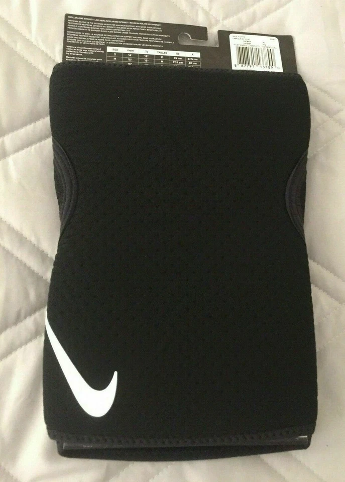 $60 Nike Intensidad Rodillera Mangas Levantamiento de Pesas Entrenamiento Cruzado Fitness Soporte XL Foto 3 de 4