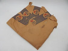 Vintage Mobil Oil Parts Brown Paper 14" X 14"