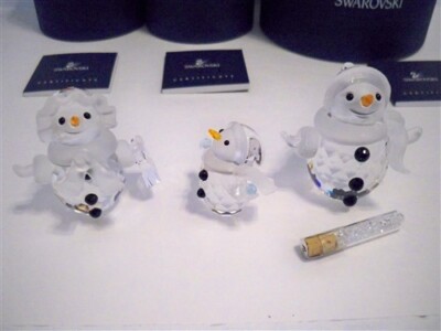 スワロフスキー ロッキングスノーマン Swarovski Rocking Snowman