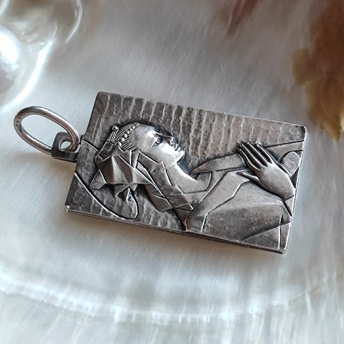 Ottaviani Vintage Sterling Silber 925 Anhänger. Saint Mary Italy Macerata, 60er Jahre - Bild 5 von 14