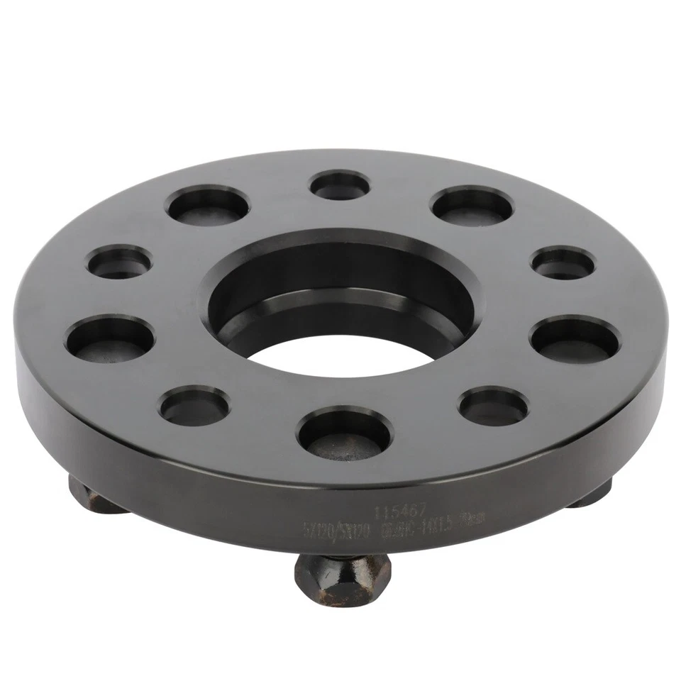 4pcs Hub Centric Wheel Spacers For Chevy Camaro Impala Equinox Malibu 5x120 20mm Foto 2 de 4