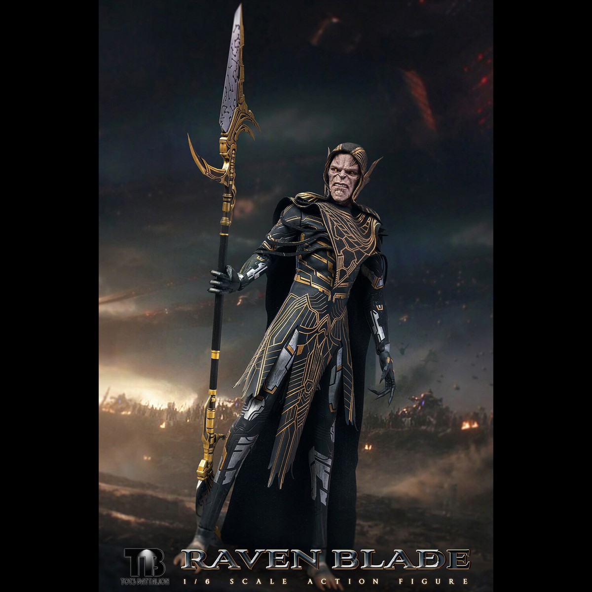 TOYS BATTALION TB005 1/6 Scale Raven Blade figure TOYS BATTALION TB005 1/6 Scale Raven Blade figure