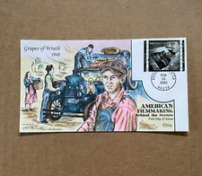US FDC Collins HP #3772f American Filmmaking Art Direction Grapes of Wrath  2003
