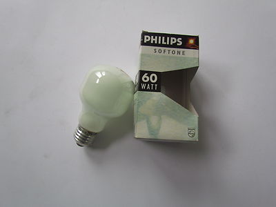 PHILIPS Glühlampe Glühbirne  SOFTONE SOFT JADE Grün E27 T60 60W DIMMBAR !!!