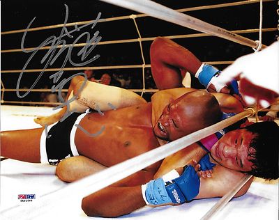 Sakuraba Rampage Kazushi Sakuraba Signed 8x10 Photo PSA/DNA COA Pride UFC Rampage ...