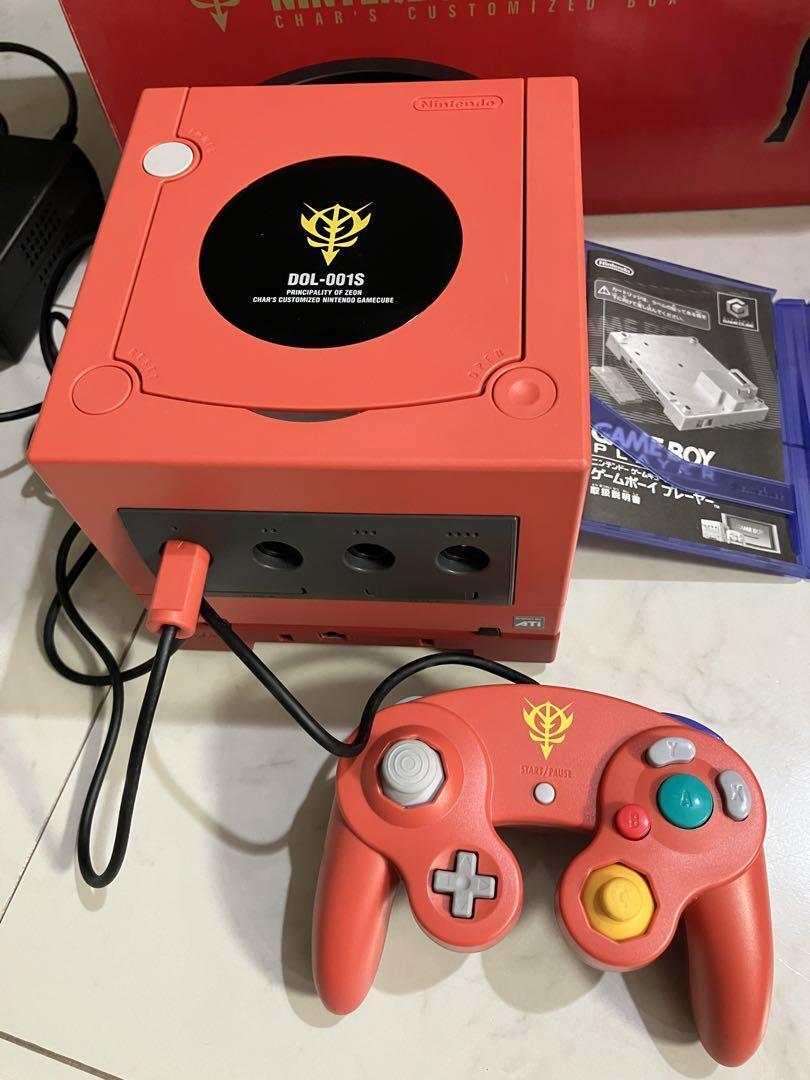 Nintendo GameCube Gundam Char Limited Edition Red Console Nintendo GameCube Gundam Char Limited Edition Red Console