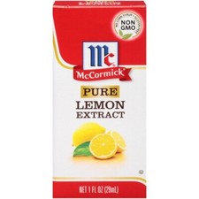 McCormick Pure Lemon Extract, 1 fl oz &mdash; Old Stock