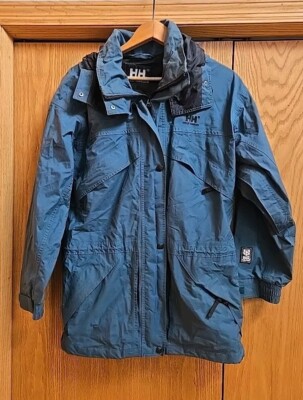 Vintage Helly Hansen Helly Tech Rain Shell Jacket Men's Small
