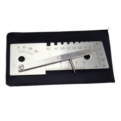 Multi-function Welding Gauge Pipe Pit Gage MIG TIG Inspection Test Metal