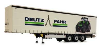 MARGE MODELS - Anhänger 3 Achsen DEUTZ-FAHR - 1/32 - MAR1902-01-09