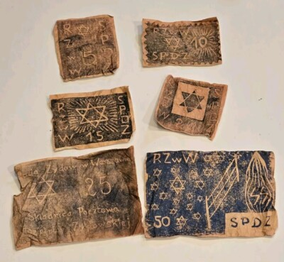 #ad Jewish Warsaw Ghetto Getto currency MONEY WW2 WWII German $16.99