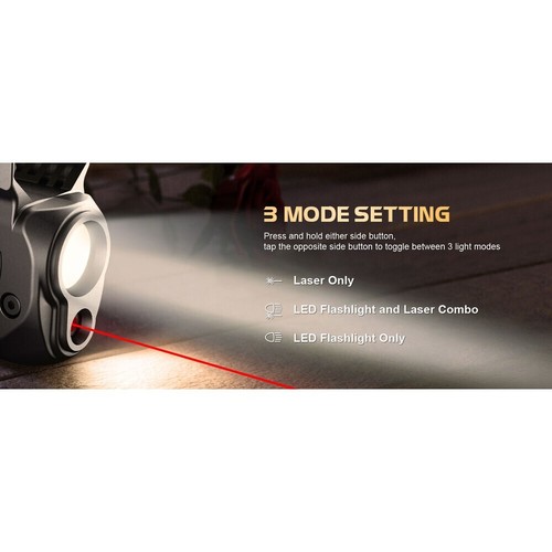 TSG Red Laser Sight+Light Combo Fits: Javelin SLL-1 Series S&W M&P Shield 9mm - Picture 9 of 14