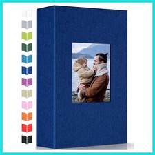 Photo Album 4x6 with 300 Pockets,Slip-in Picture Albums,Linen Cover Memory Bo...
