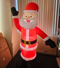 Inflatable Santa Claus 6 Feet Tall Christmas Blow-Up Indoor/Outdoor Decoration