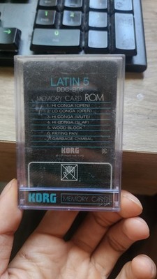 KORG DDC-B05 LATIN 5 ROM for DDD-1, DDD-5