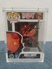 Funko Pop! Movies Hellboy #750 Vinyl Figure Autographed JSA RR13457