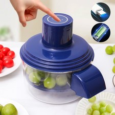 Electric Grape Peeling Machine Automatic Small Fruit Tomato Garlic Peeler Tool